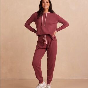 Summersalt coziest  cashmere blend jogger set